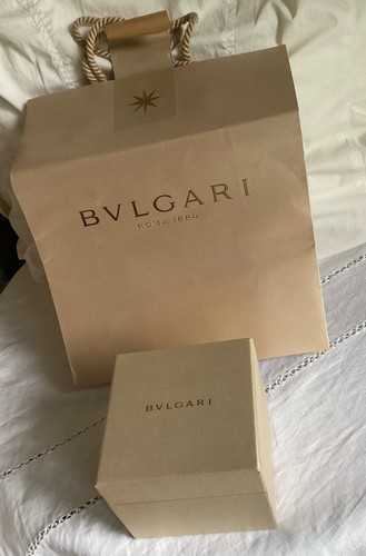 Coffret bulgari doré - dorÉ, vide