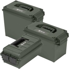 US Boîte à Munitions Plastique Cal. 50 Armée Ammo Boîte Munitionskiste Rangement