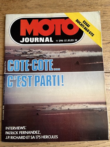 Moto journal 296 ducati 860 - journal,