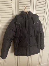 ASOS DESIGN - Doudoune avec capuche amovible - Noir