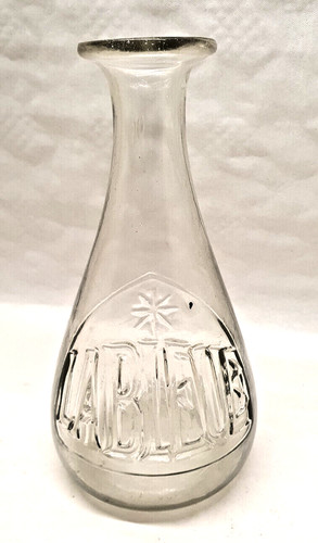Ancienne carafe publicitaire - carafe,