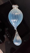  grosse boule en Verre Murano de lustre à Pampilles Opalescent 