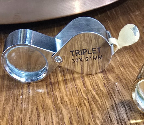 Loupe crome bijouterie - 30,