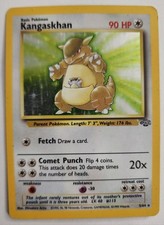 Carte Pokémon Kangaskhan Kangourex Holo 5/64 Jungle Anglaise 