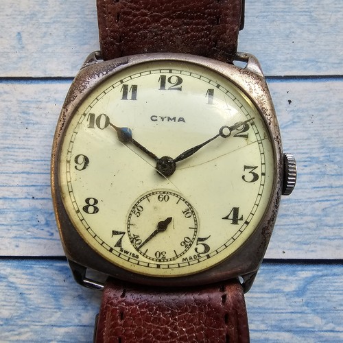 Montre homme vintage argent - montre,