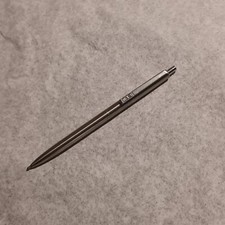 papermate flighter plaqué argent des années 80