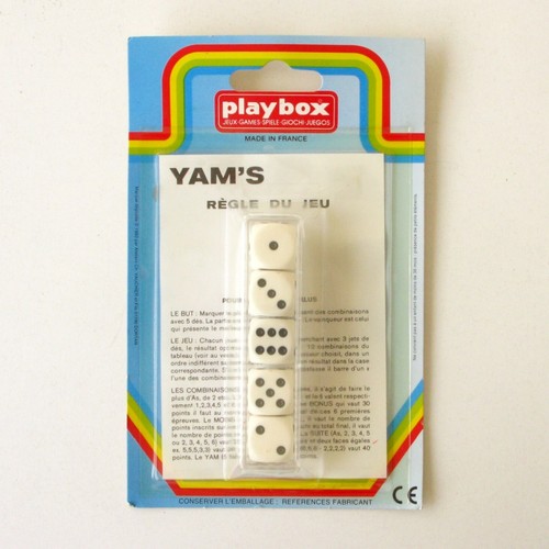 Ancien jeu yam playbox 5 - jeu, yam's