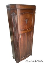 Armoire économise de l'espace en bois massif - style Liberté, époque années 30