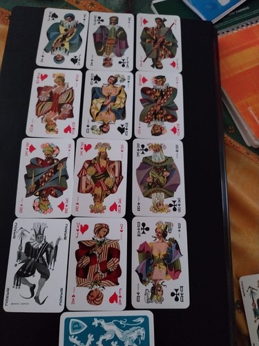 Cartes jouer ancien jeu - 52,