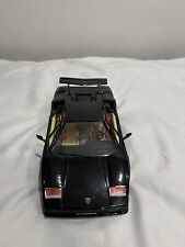 LAMBORGHINI COUNTACH 1988 noire au 1/18 BURAGO voiture miniature de collection