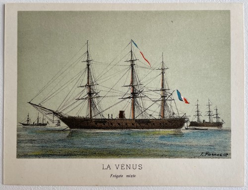 Navires français vénus - la,