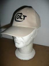 Casquette beige COLT ( 1911 45 ACP 11,43 mn frontier walker peacemaker MILITARIA