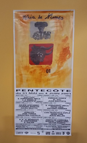 Affiche feria nimes - de,