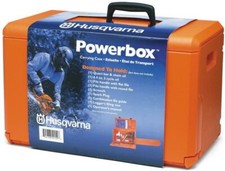 Orig. Boîte de tronçonneuse Husqvarna protection powerbox stihl dolmar sac de...