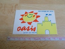 Autocollant Boisson OASIS