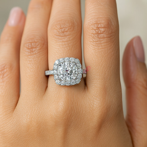 Bague fiançailles diamant - bague, de