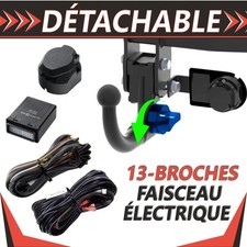 Attelage détachable pour