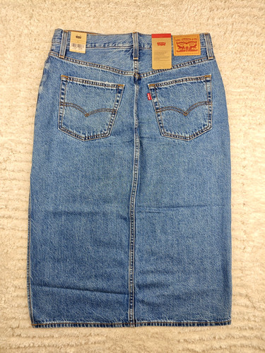 Levi jupe midi - midi, jean