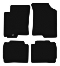 Tapis de sol en velours noir pour Kia Cerato année 2004-2008 set 4 pièces