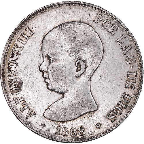 Monnaie espagne alfonso - monnaie,,