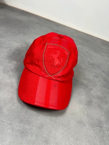 Casquette rouge puma - casquette,