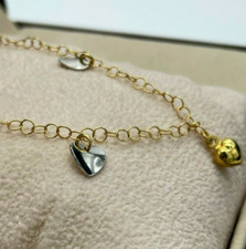 Bracelet or Jaune Blanc 18