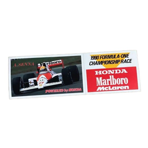 Vintage racing sticker 1990 - f1,