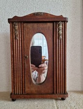 ANCIENNE ARMOIRE A GLACE DE POUPEE EN BOIS