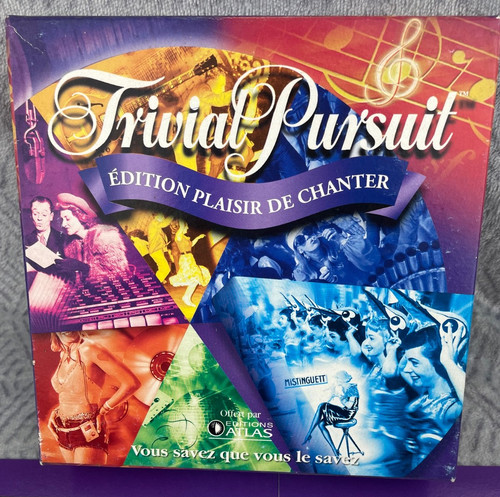 Jeu trivial pursuit plaisir - jeu, de