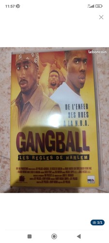 Jaquette vhs gangball - -,