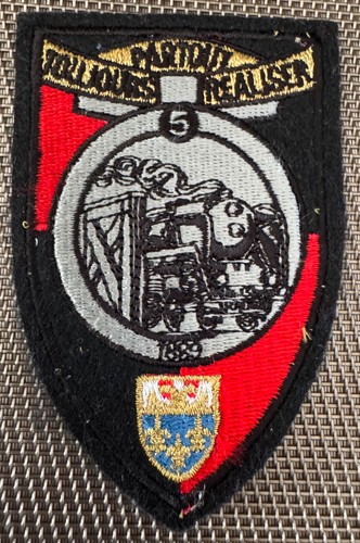 Ecusson patch régiment - patch, 5e