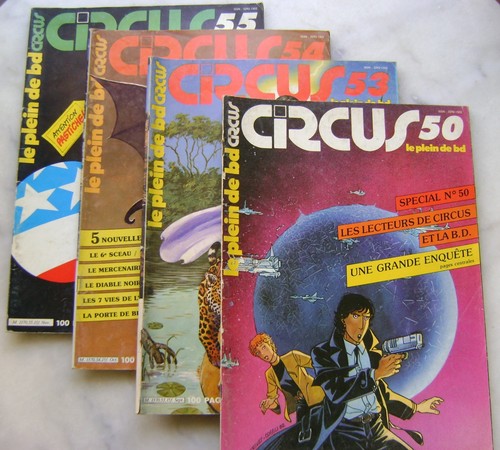 Lot revues circus - 4, /