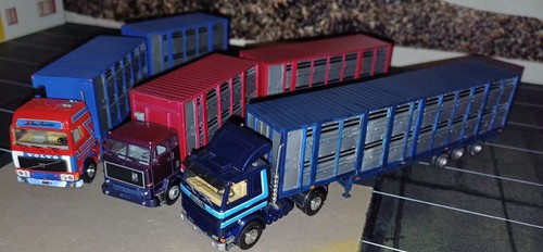 Herpa camions 3 x - camions,