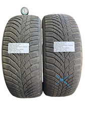 2 PNEUS D'OCCASION 205/55 R16 91H CONTINENTAL HIVER M+S 5 MM DOT 4121