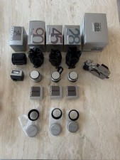 Contax G2 Camera Full Set -28mm, 45mm, 90mm Zeiss Lenses + TLA 200 Flash + Boxes