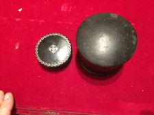 lot de 2 boites cylindrique en