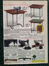 Accessoires pour machine a