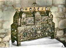 87 - Ambazac - Châsse reliquaire de Saint-Etienne - Art religieux - Mention Phot