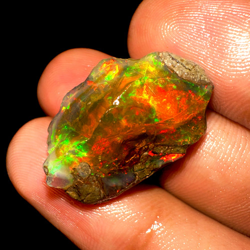 Opal feu naturel - opal,,