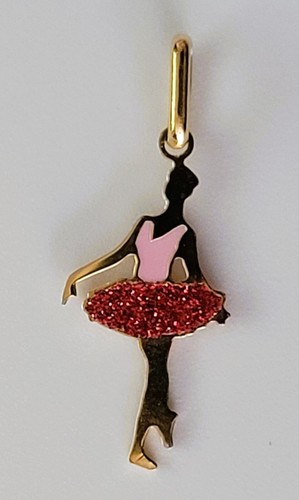 Pendentif jaune 18 - pendentif, en