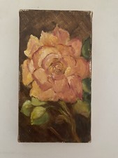 Tableau Ancien 1m 22x12 Rose  Dlg Manet