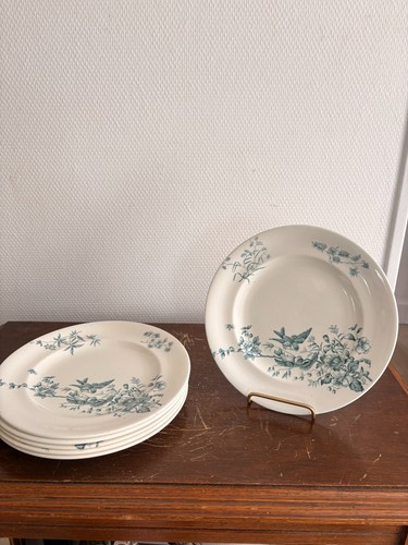 Lot assiette plates faïence - plates,