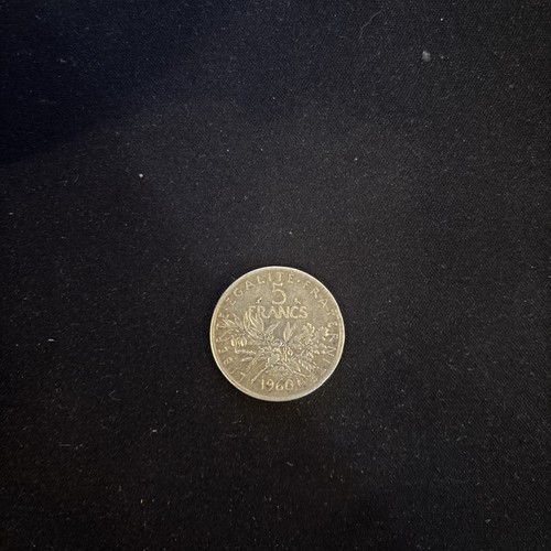 Pièce monnaie argent 5 - monnaie,