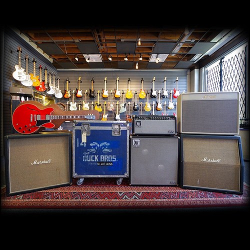 Marshall 4x12 cabinets stage - cabinets,