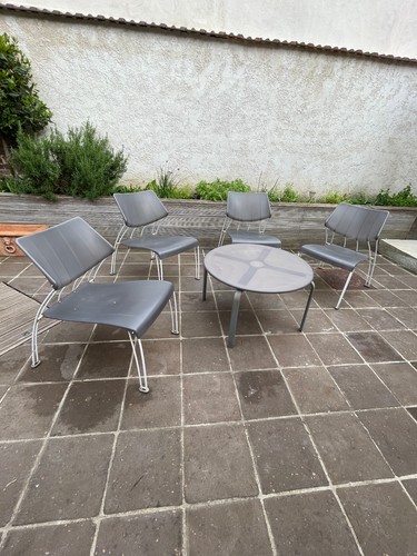 Fauteuils 1 table - fauteuils, basse