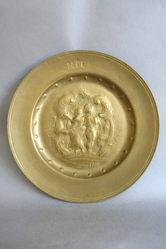 Plat bronze époque - bronze, louis