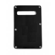 Plaque Vibrato moderne Stratocaster Noire 3 ply 56mm