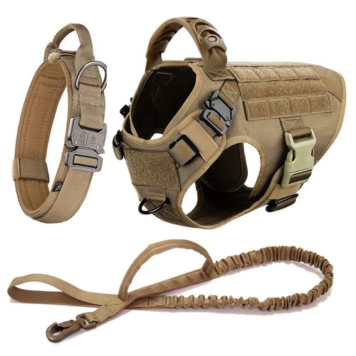 Harnais tactique chien