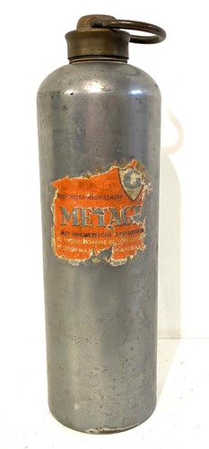 Ancienne bouillotte métal - en,