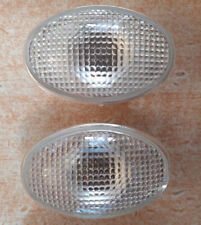 2 Feux Clignotants Répetiteurs d'ailes Ford Mondeo (1993-1996) Blancs NEUFS